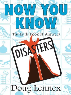 cover image of Now You Know Disasters